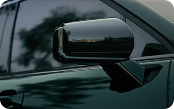 Power-folding outside mirrors