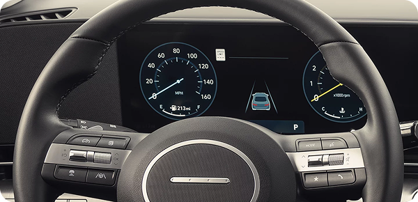 12.3-inch instrument cluster