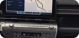12.3-inch touchscreen navigation