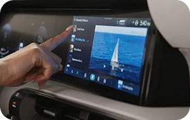 12.3-inch dual panoramic display