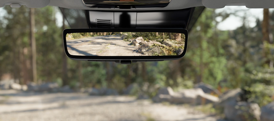 See what’s back there, way up here. Easy