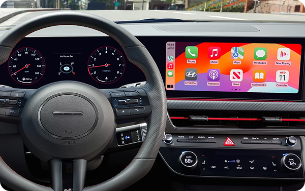 Wireless Apple CarPlay and Android Auto