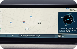 12.3-inch touchscreen navigation