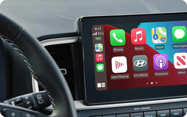 Wireless Apple CarPlay and Android Auto