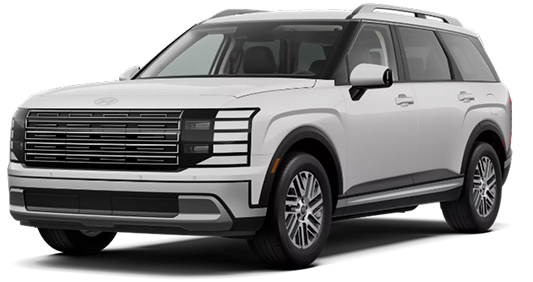 A white 2027 Hyundai Palisade SEL Premium