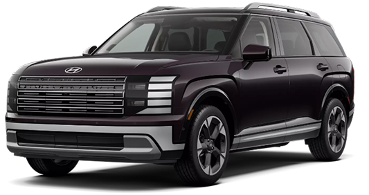 A deep plum 2027 Hyundai Palisade Limited
