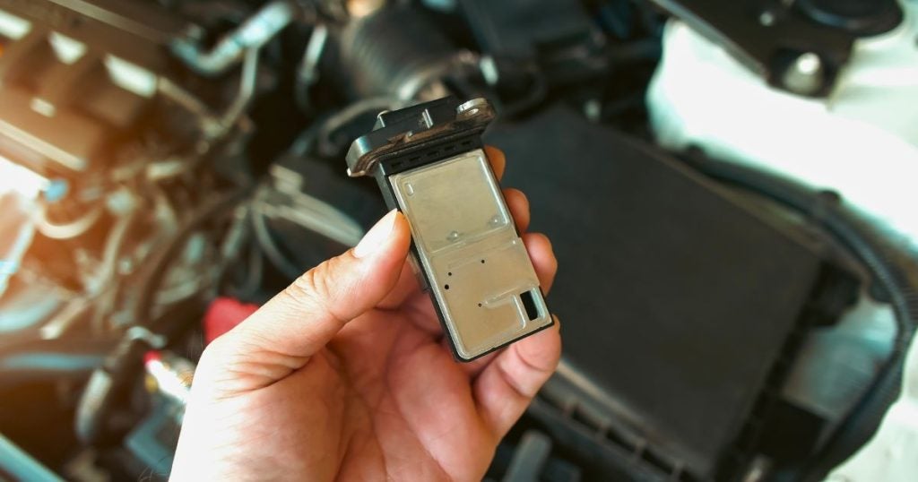 A dirty or faulty mass air flow sensor triggers the Hyundai engine light on