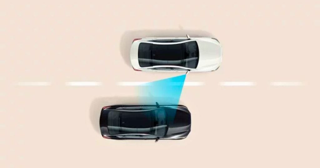 The Blind-Spot Collision-Avoidance Assist in the 2026 IONIQ 5 SEL