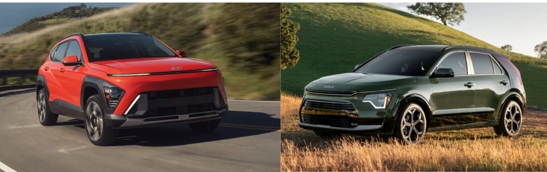 Hyundai Kona vs Kia Niro