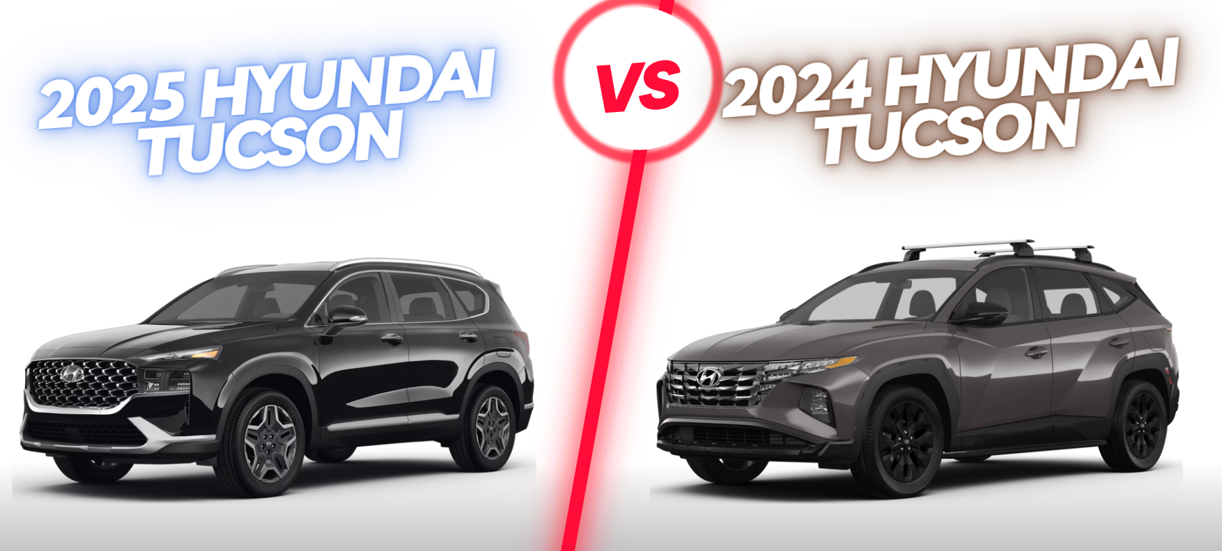 2025 Hyundai Tucson vs 2024 Hyundai Tucson