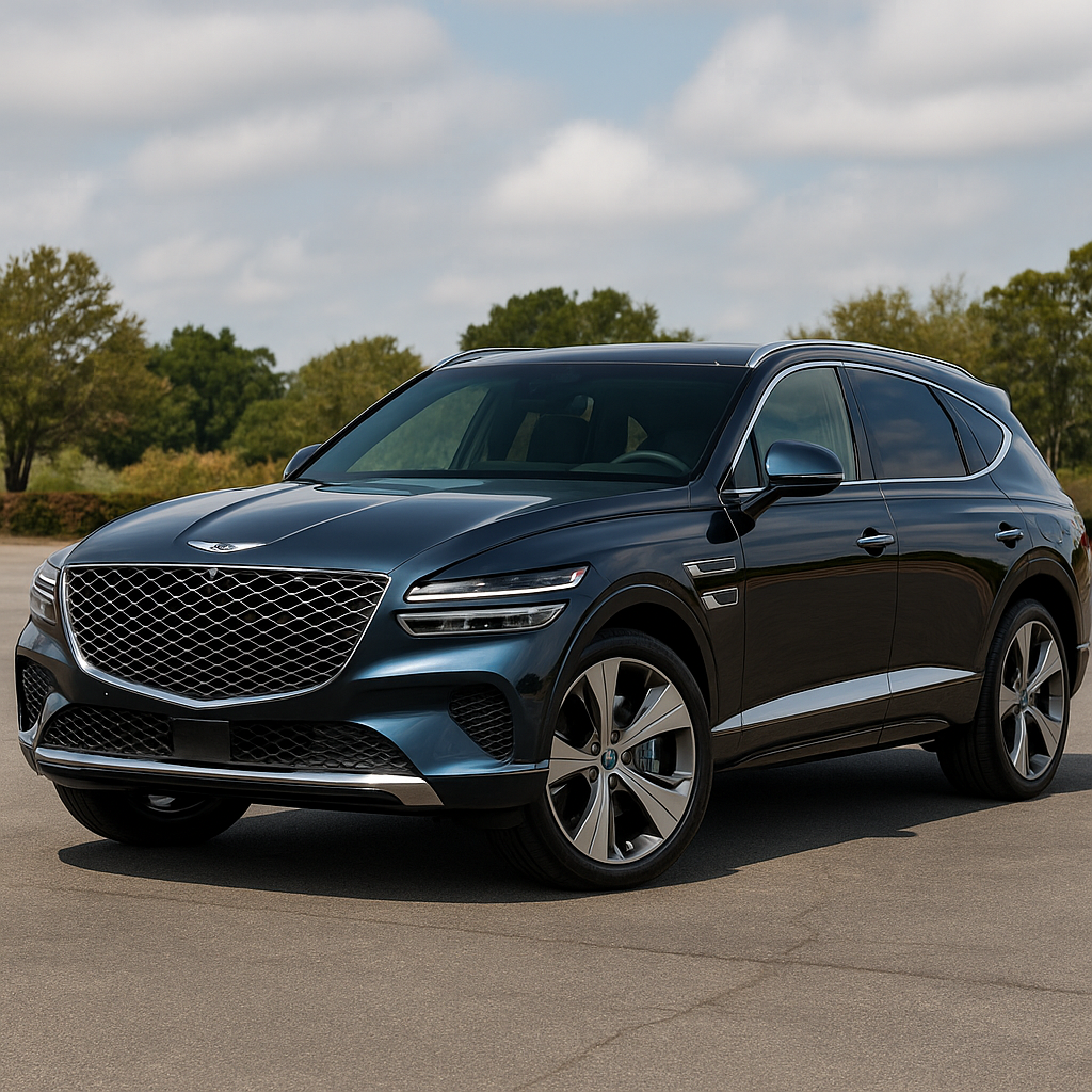 Genesis GV80, Genesis SUV, Genesis Car, premium features, Genesis interior, upscale design, advanced tech, SUV performance, turbo engine, smart safety, digital cockpit, refined ride