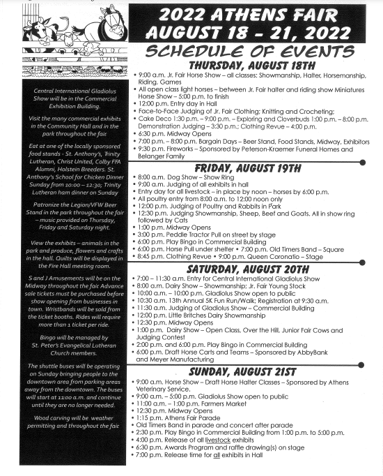 athens-fair-wisconsin-schedule