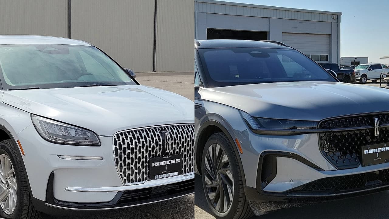 2025 lincoln nautilus and corsair SUV showdown preview side by side