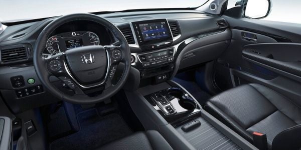 2020 Honda Ridgeline Front Seat Interior and Dashboard