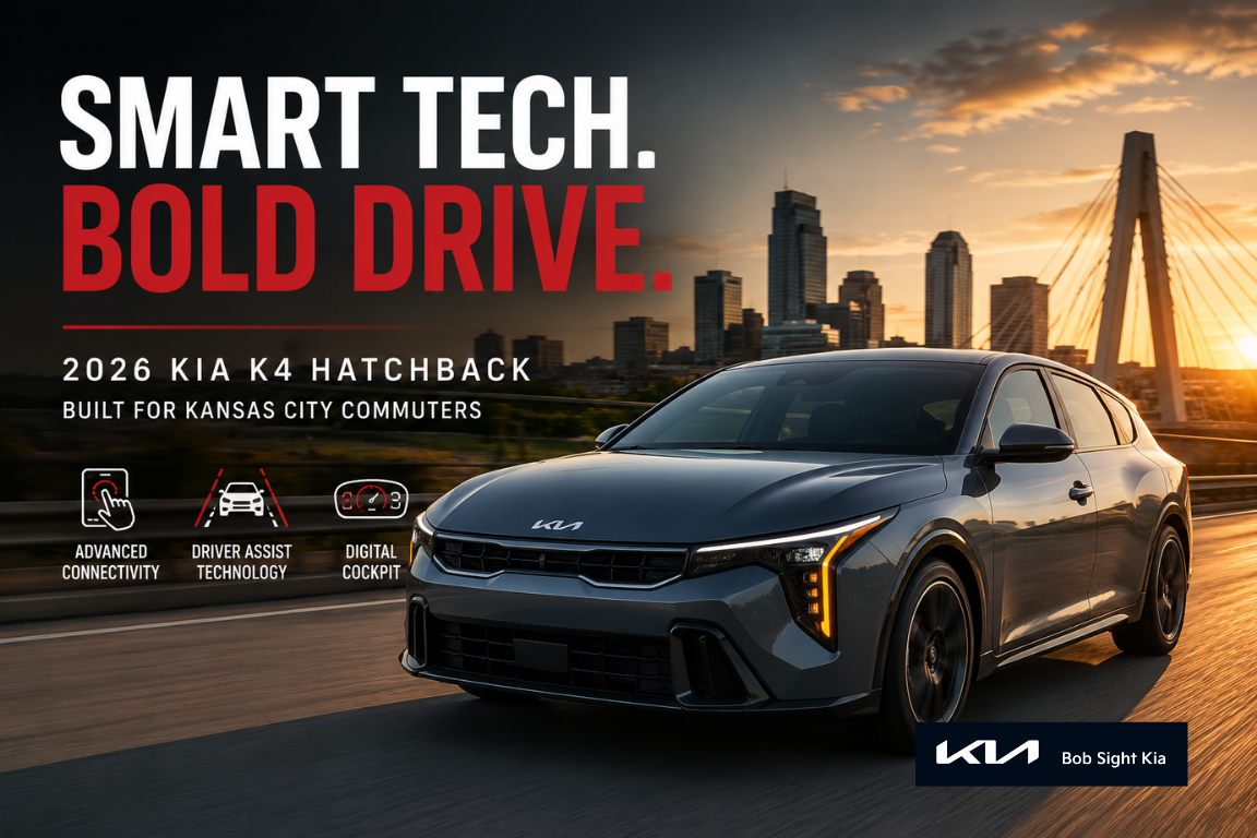 2026 Kia K4 Hatchback technology features in Independence Missouri at Bob Sight Kia for Kansas City area drivers