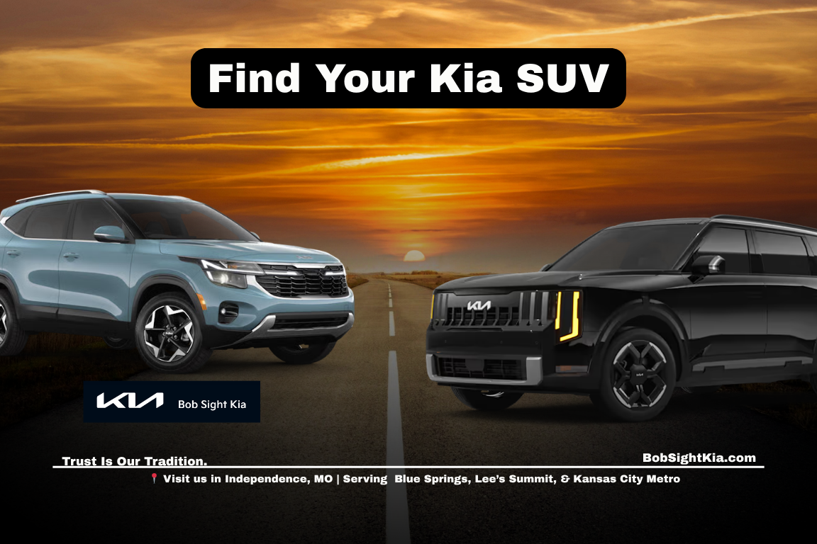 Kia SUV for sale in Independence Missouri at Bob Sight Kia serving Liberty MO and Kansas City Metro drivers
