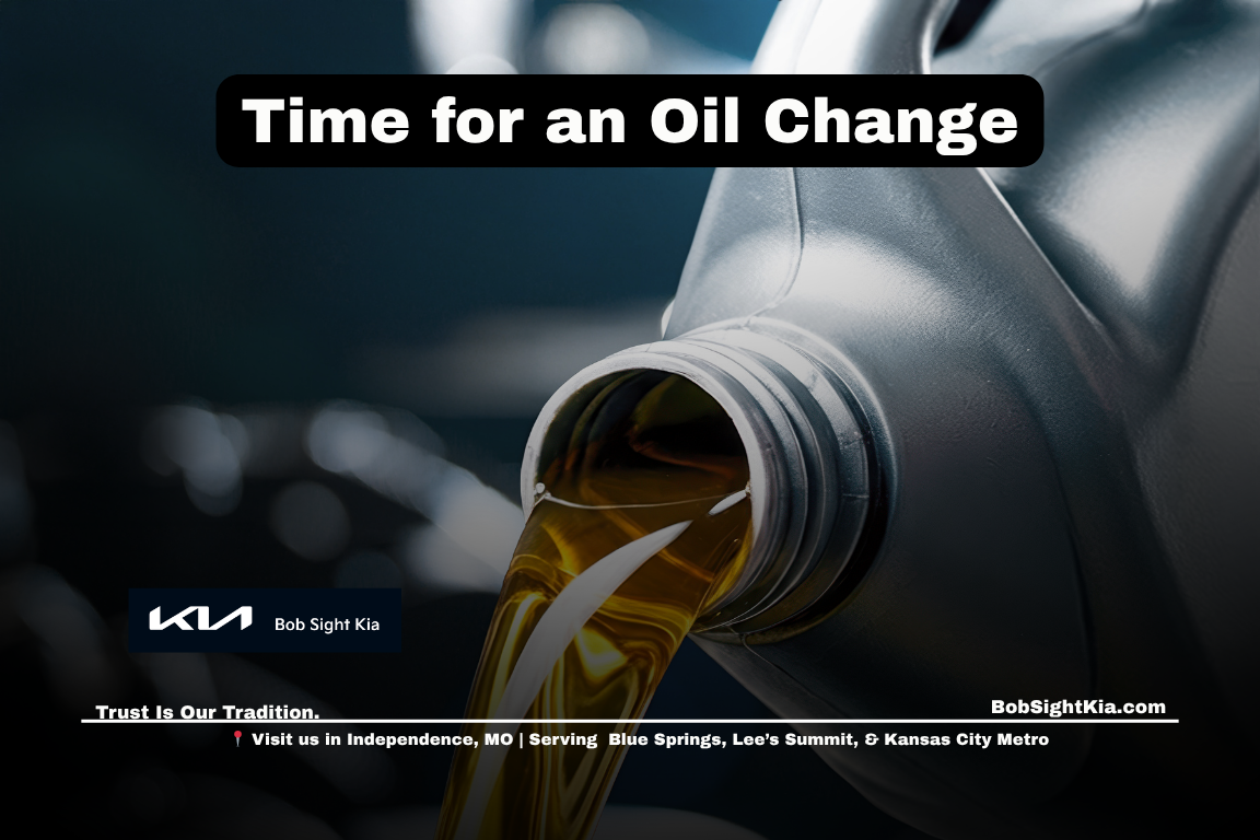 Kia oil change service in Independence Missouri at Bob Sight Kia serving Kansas City Metro drivers with routine maintenance