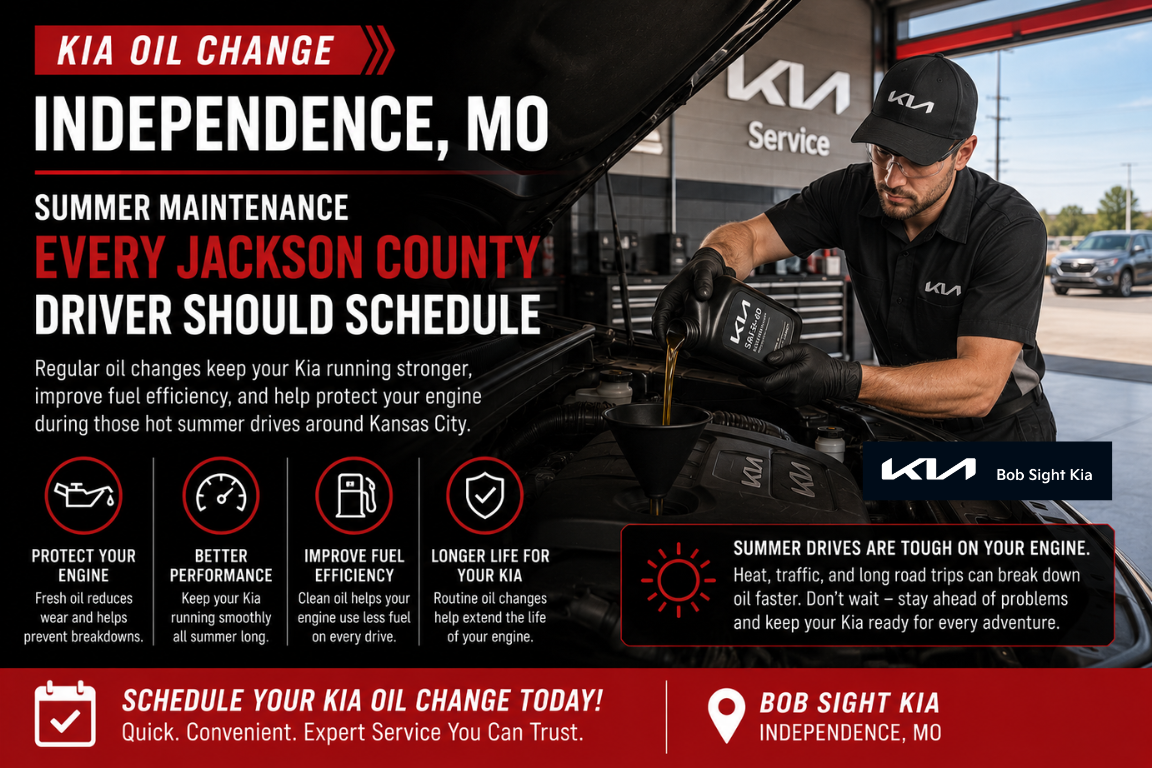 Kia dealership image in Independence Missouri at Bob Sight Kia serving the Kansas City Metro area