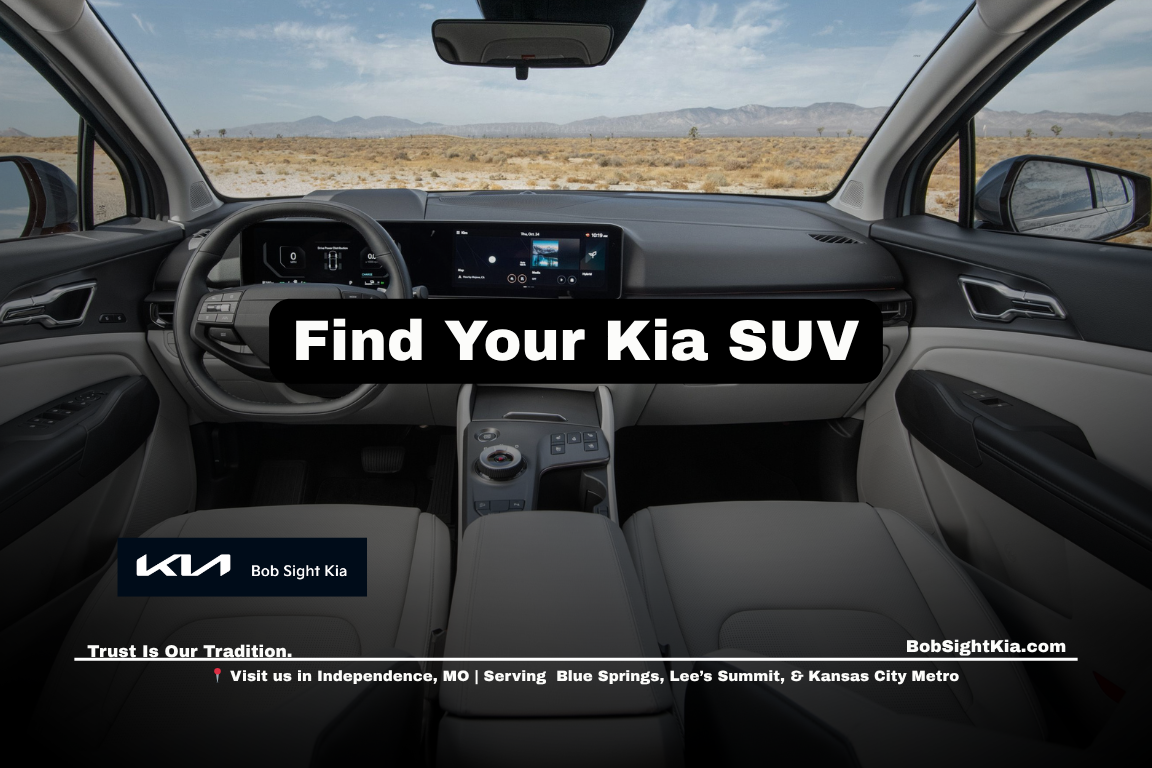 Kia dealership near Grain Valley Missouri Bob Sight Kia in Independence serving Kansas City Metro drivers with inventory and service