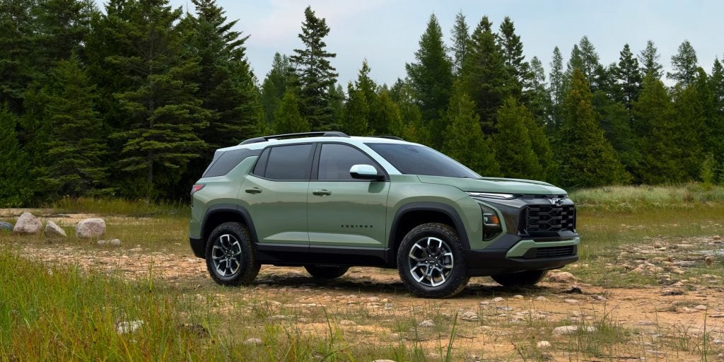 green chevy equinox