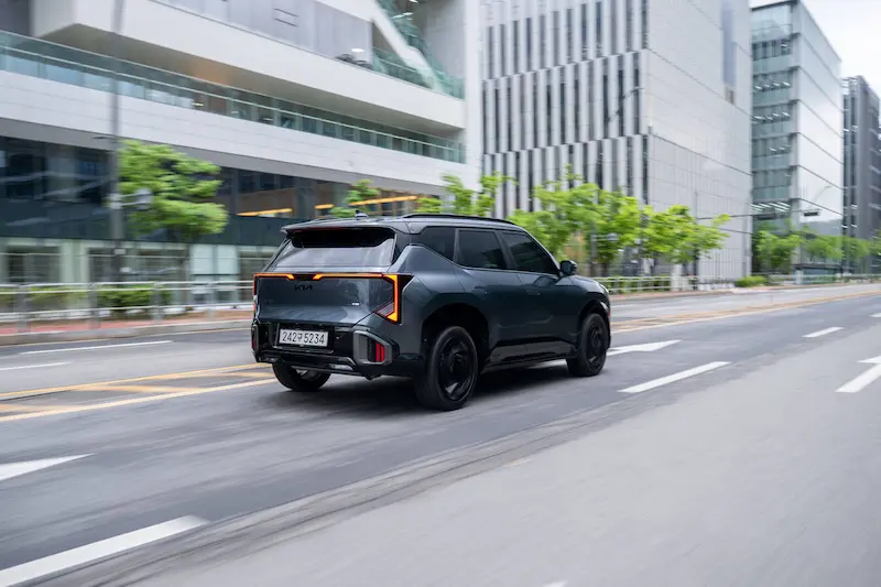 2027 Kia Seltos back side view