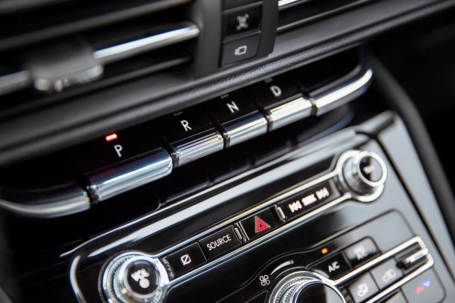 2021 Lincoln Corsair with piano key shifter