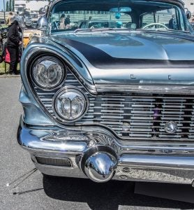 Antique Lincoln car
