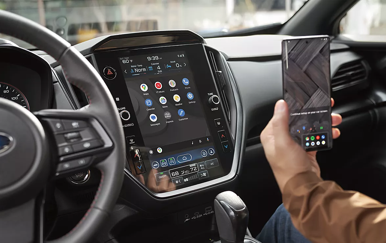 SUBARU STARLINK® Multimedia with Wireless Apple CarPlay® and Android Auto ™