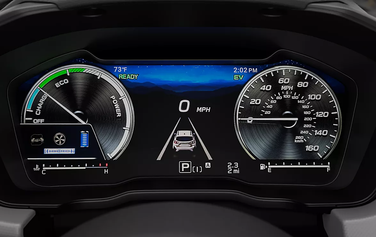 Standard Fully Digital Instrument Cluster