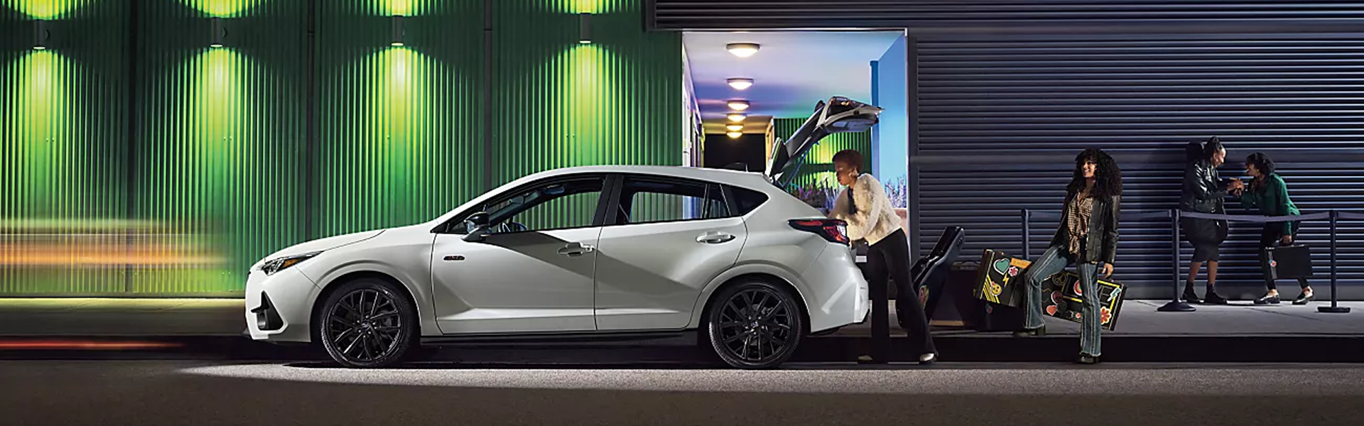 A Compact Hatchback with Sporty Style