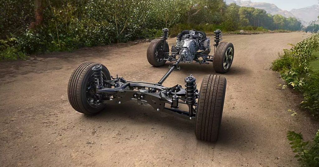 The Symmetrical All Wheel Drive in the 2026 Subaru Hybrid vehicles