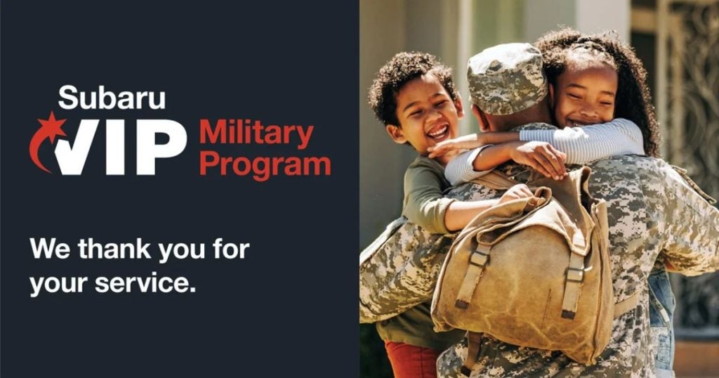 Military Incentive Program for Subaru Ascent lease deals
