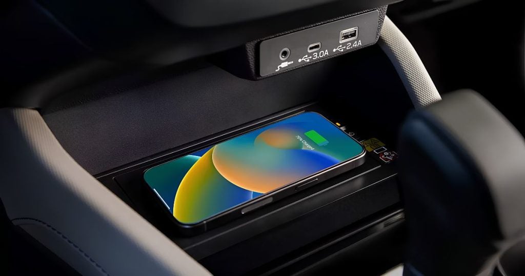 Wireless device charging is a standard tech feature in the 2026 Subaru Forester Premium