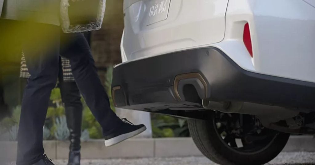 The 2026 Subaru Forester Limited has a foot-activated power rear gate