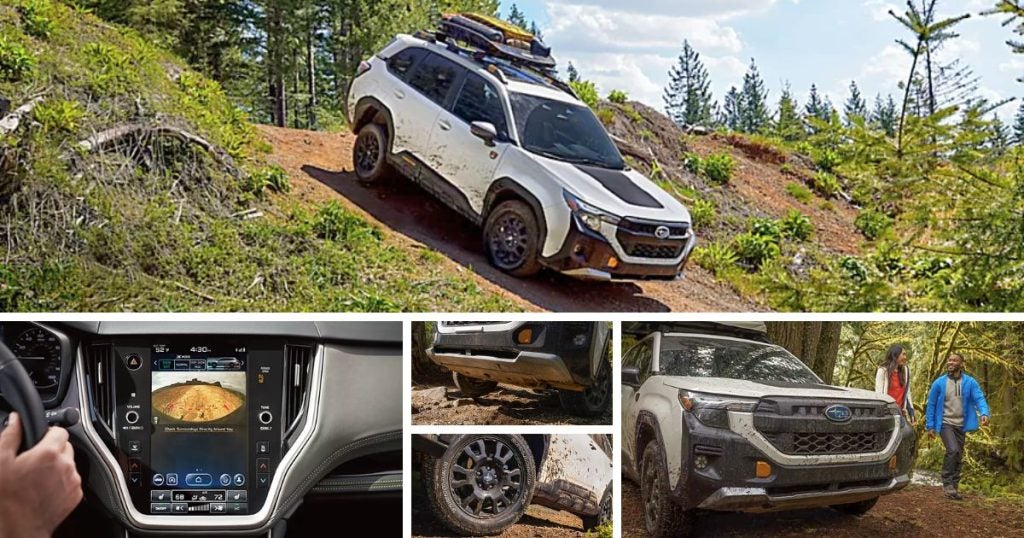The dedicated off-road features of the 2026 Subaru Forester Wilderness