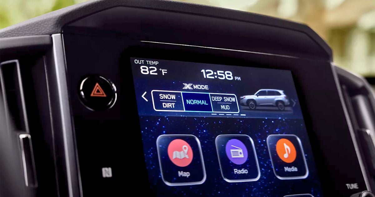 The dual-function X-MODE in the 2026 Subaru Forester Sport