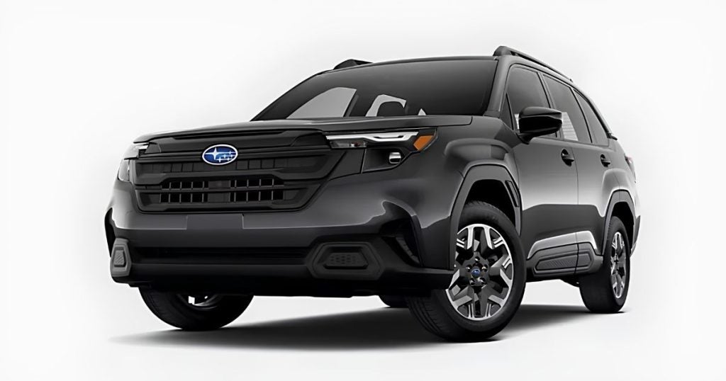 Standard 8.7 inches of ground clearance across the 2026 Subaru Forester, except Wilderness