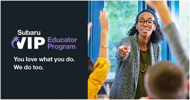 Subaru VIP Educator Program Rewards Educators With Exclusive Discounts