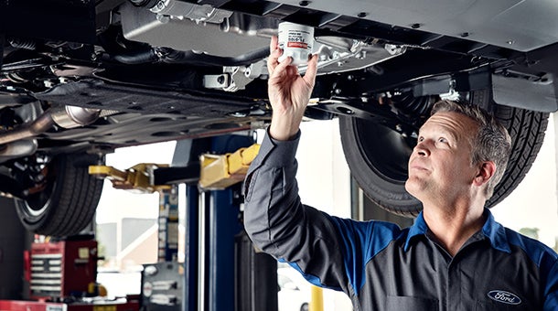 ford oil change at Lundgren motors ford