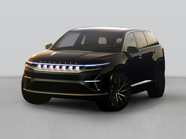 A photo of a black 2025 Jeep Wagoneer S.