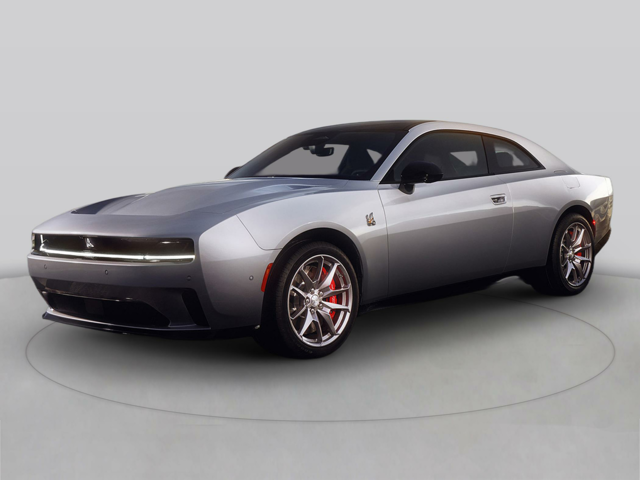 A photo of a grey 2025 Dodge Charger Daytona