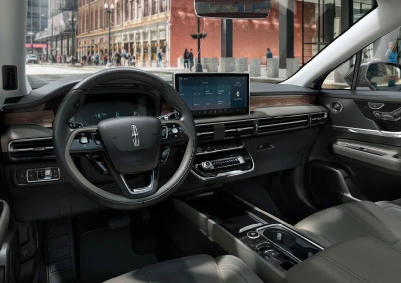The interior of the 2025 Lincoln Corsair