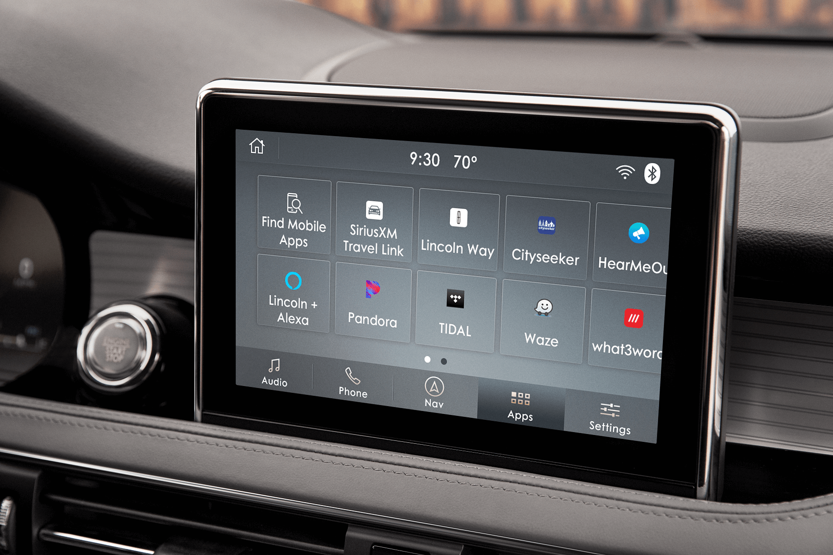 Lincoln Corsair Technology Features