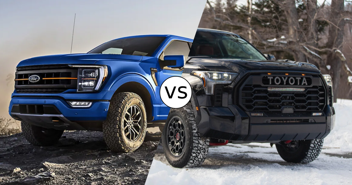 2022 Toyota Tundra vs Ford F-150