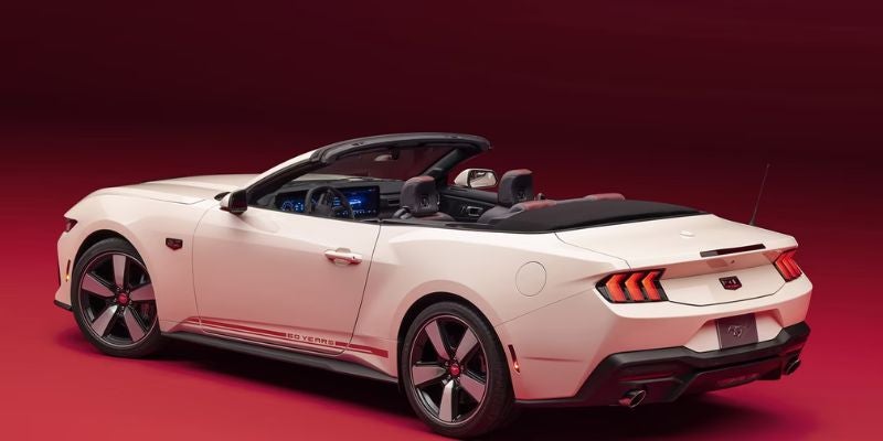 2025 Ford Mustang design