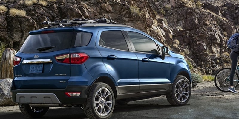 2022 Ford EcoSport design