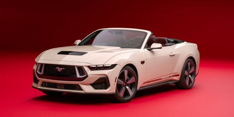 2025 Ford Mustang design