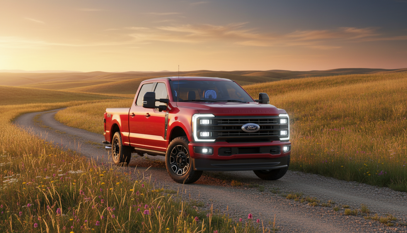 2026 Ford F-250 technology features on South Dakota roads
