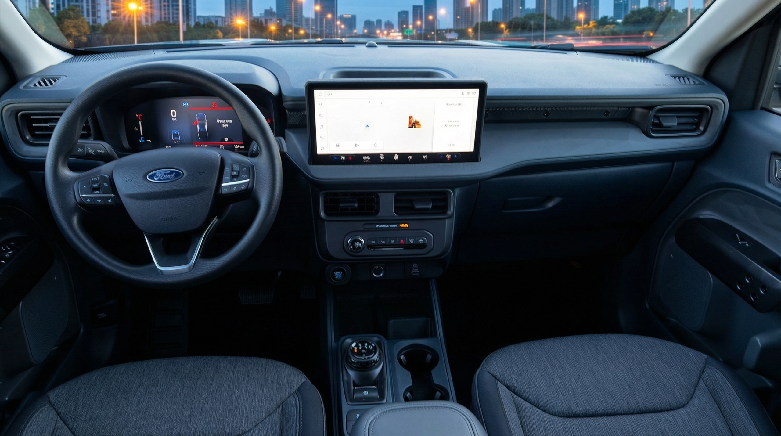 2026 Ford Maverick interior technology and displays