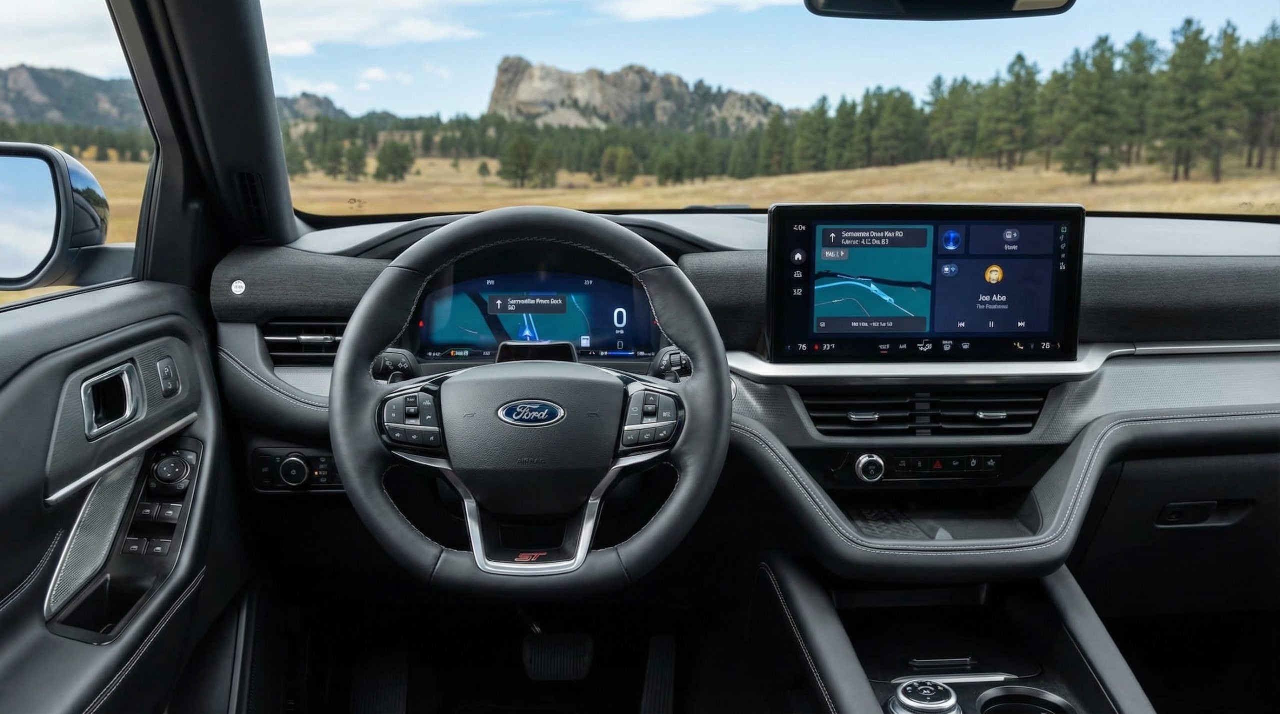 2026 Ford Explorer 13.2-inch touchscreen display